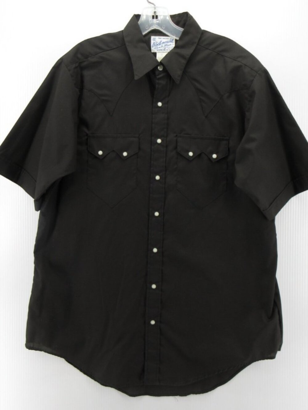 VINTAGE Rockmount Ranch Wear Shirt 16 1/2 Western Pearl Snap 80s 90s